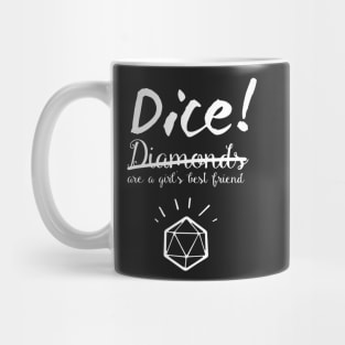 pen_and_paper_diamonds Mug